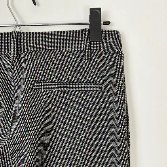 BETABRAND black tweed print yoga work pants SP - Picture 3 of 10